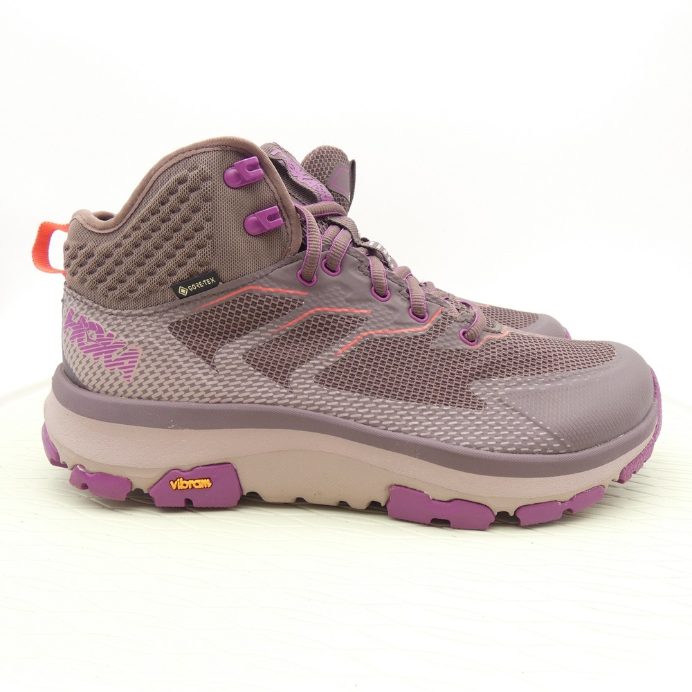 Hoka One One Sky Toa GTX Hiking Boots Womens 9 Phlox Heather Purple 1112033 PTBY